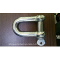 Electric Galvanized Us Type Steel Screw Pin D Shackle